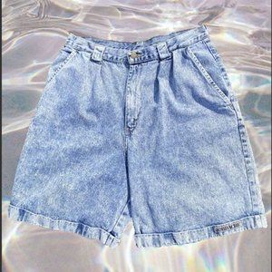 blue jean  shorts